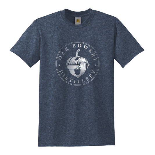 Oak Bowery T Shirt (Navy)