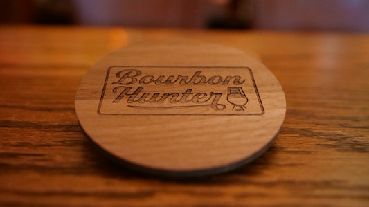Walnut "Bourbon Hunter" Coaster