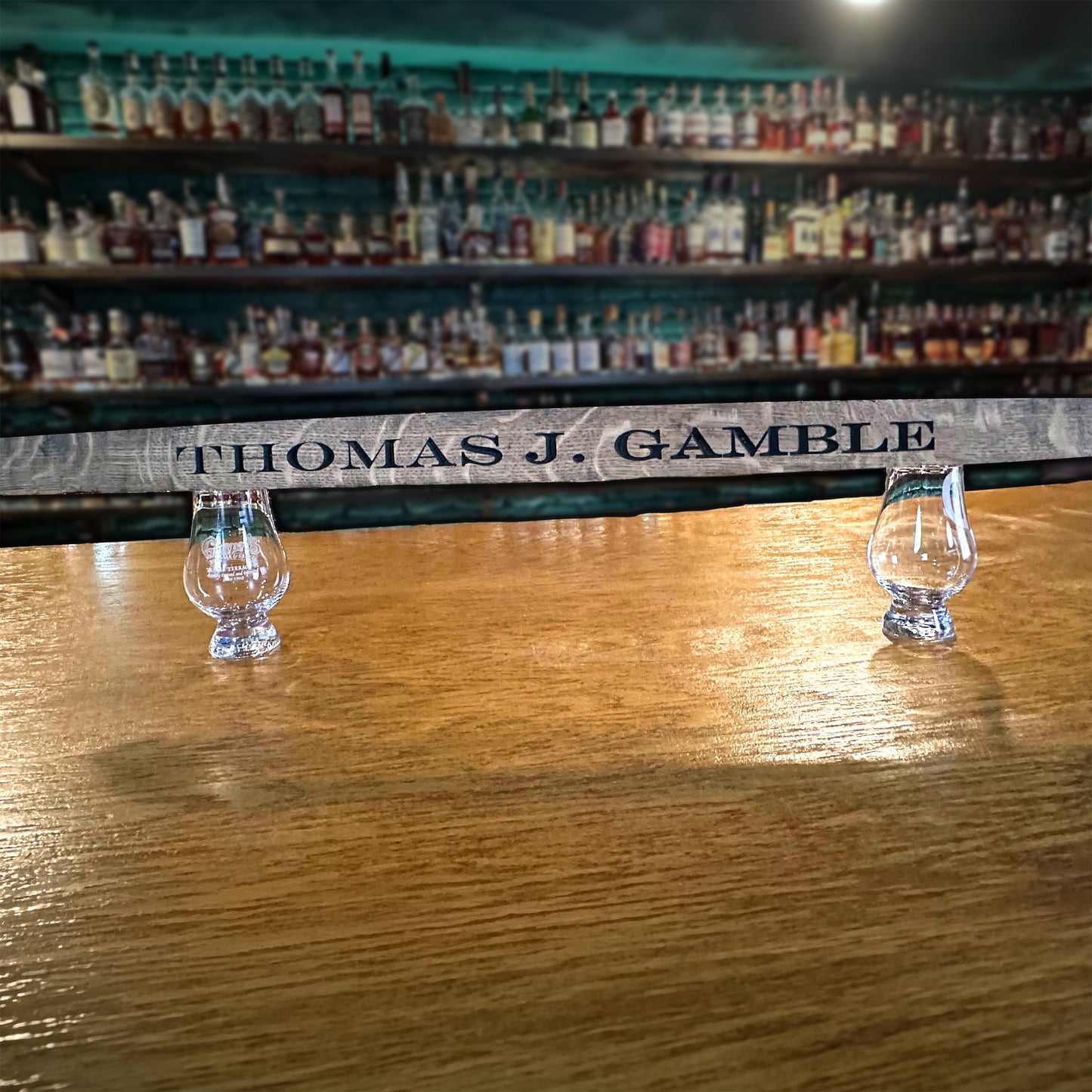 Display a Custom-Engraved Stave on Brewzle's Distillery Ceiling