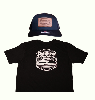 Black BH Hat & Bourbon Hunter Maggie Shirt